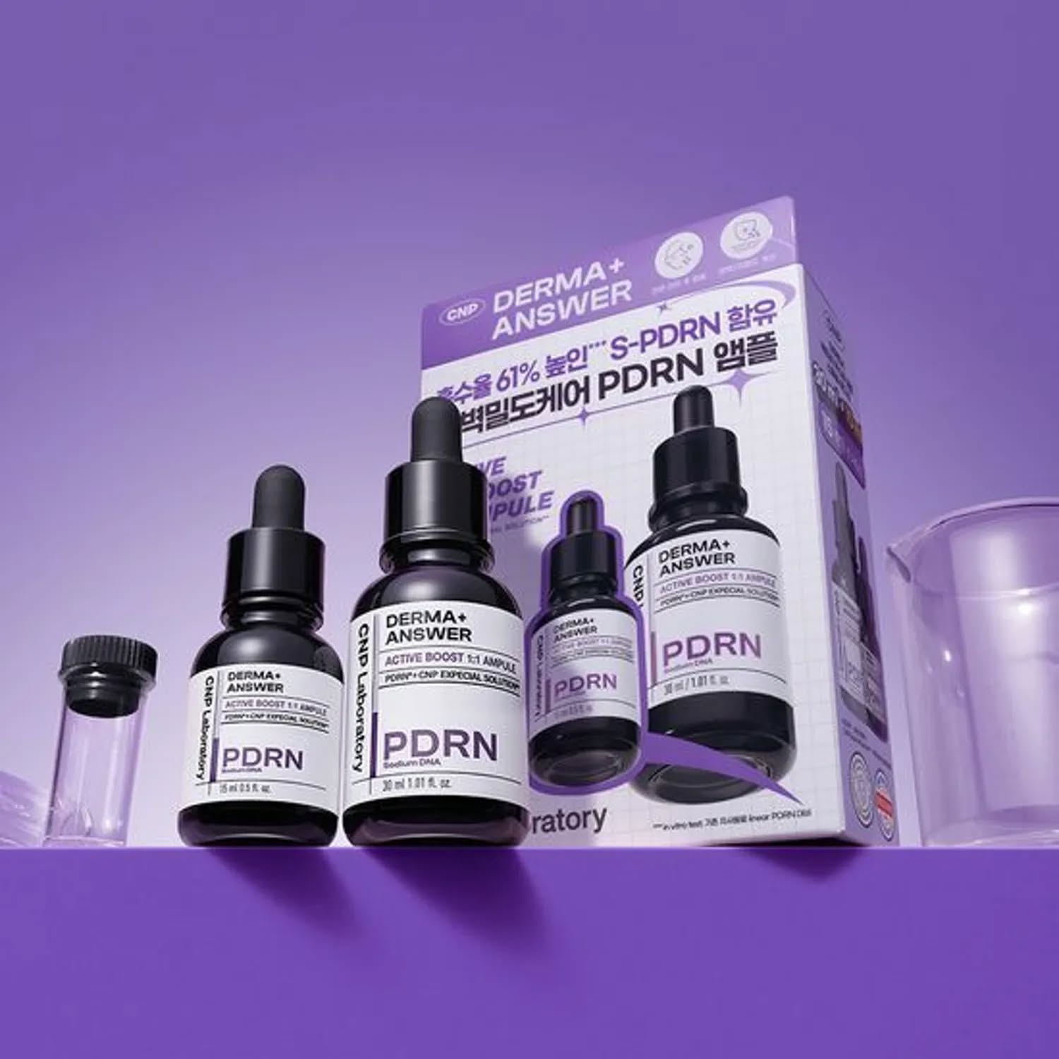 Set Serum CNP Laboratory Derma+ Answer PDRN - 30ml (Tặng Kèm